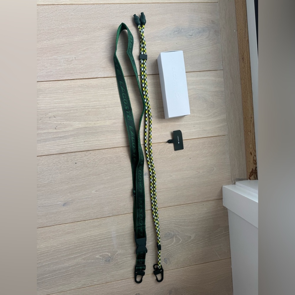 Lacoste Lanyard Set